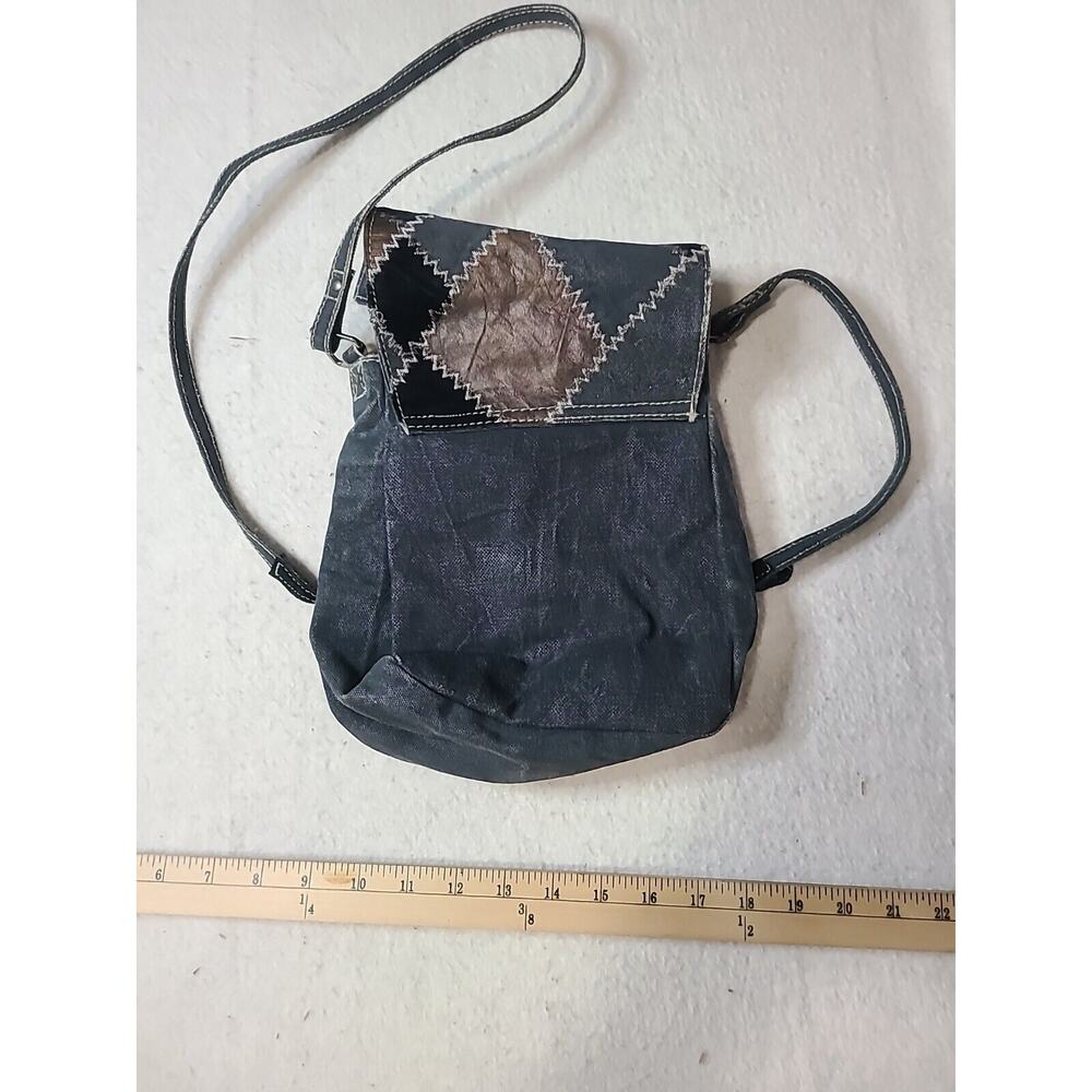 Mona B Patchwork Crossbody Bag - image 7